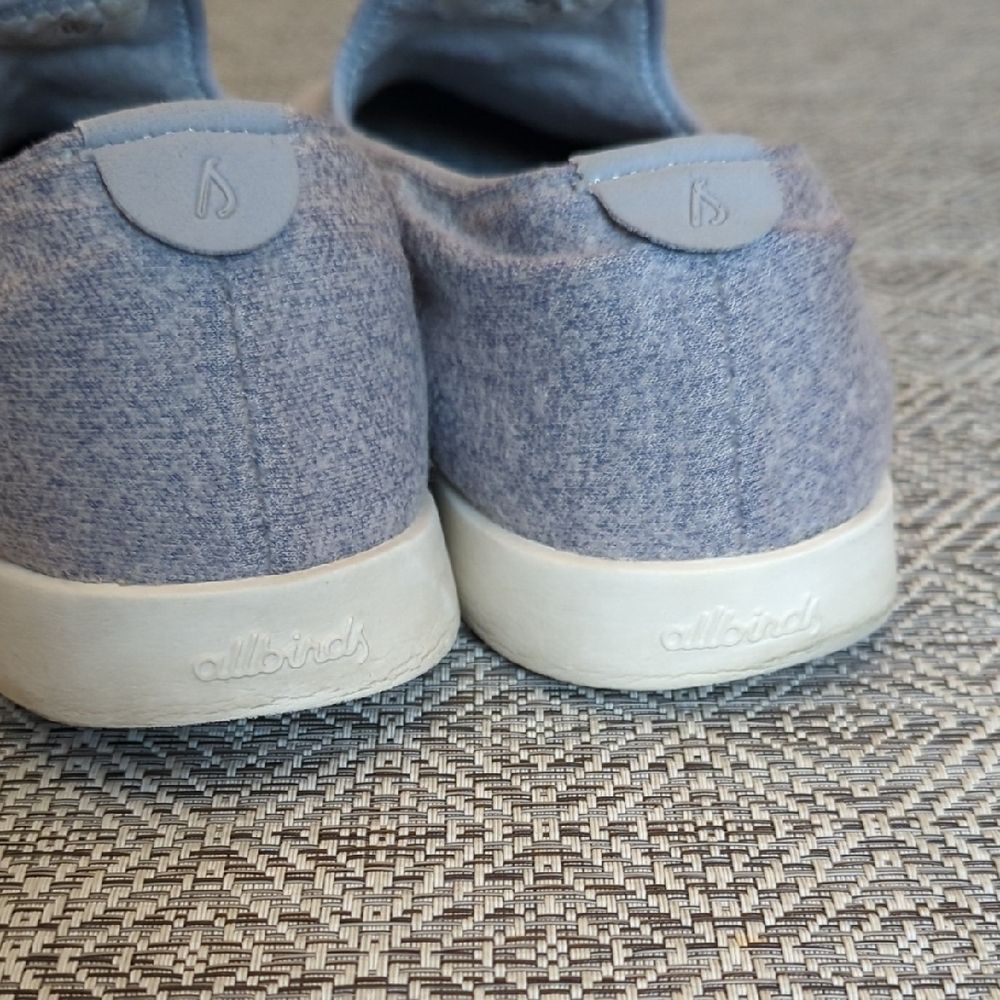 Allbirds Light Gray Wool Lounger Casual Slip-Ons - Picture 6 of 12